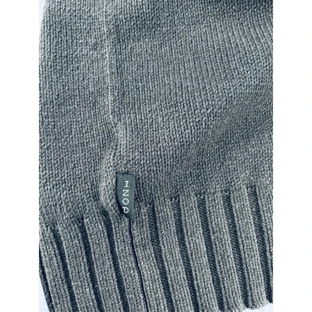 IZOD Men's Sweater Large Dark Green Pullover Knit Crewneck Casual Ribbed - Picture 6 of 10